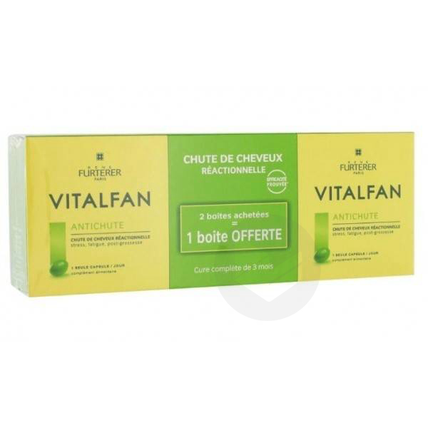 Vitalfan antichute réactionnelle 3x30 capsules
