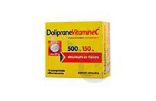 DOLIPRANEVITAMINEC 500 mg/150 mg Comprimé effervescent (Tube de 16)