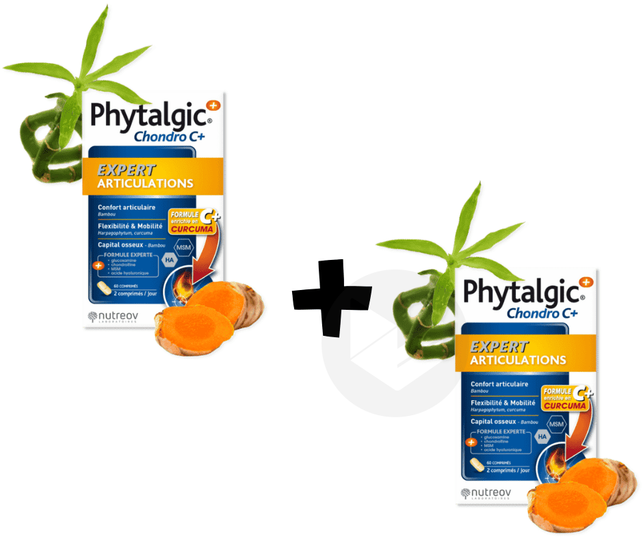 Phytalgic+ Oméga C+ Confort Articulations 2x 60 comprimés