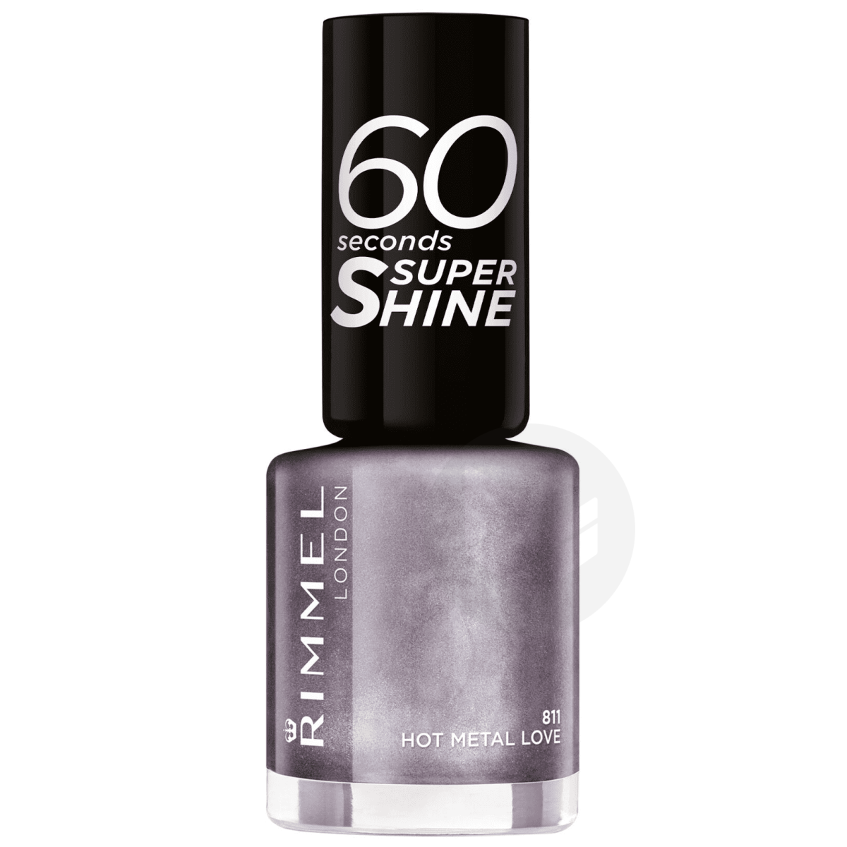 Vernis à ongles 60 Seconds Super Shine 811 Hot Metal Love 8ml