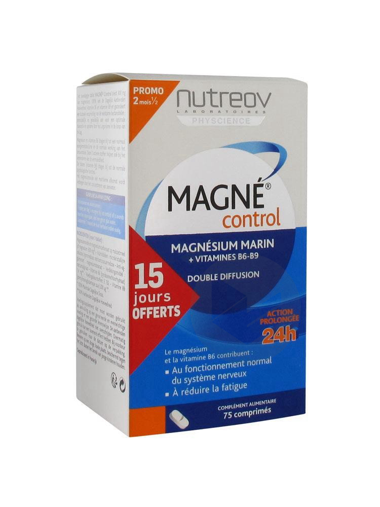 Magné Control 60 comprimés + 15 comprimés offerts