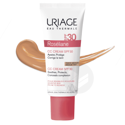 ROSELIANE CC Cream Soin teinté anti-rougeurs SPF30 40ml