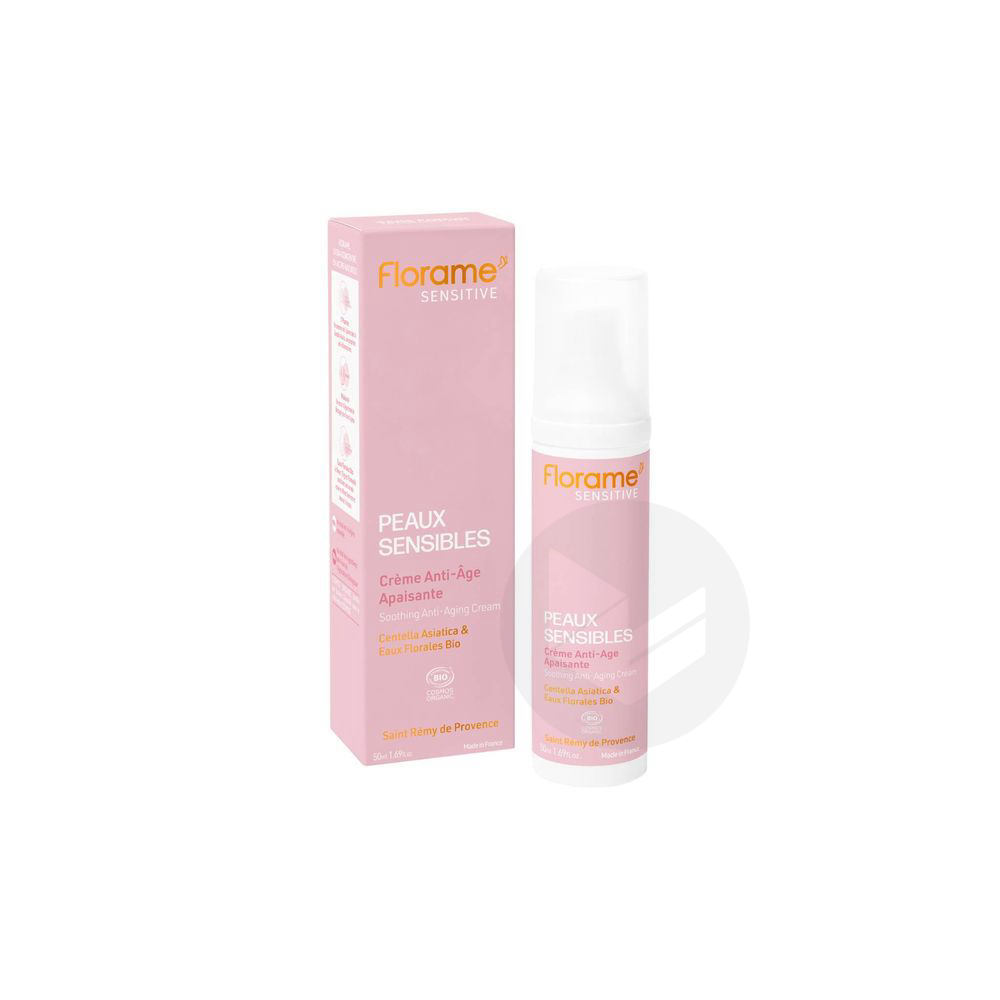 Crème anti-âge apaisante