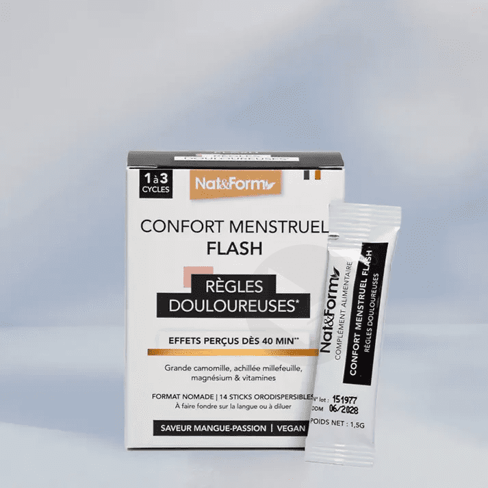 Confort Menstruel Flash 14 sticks