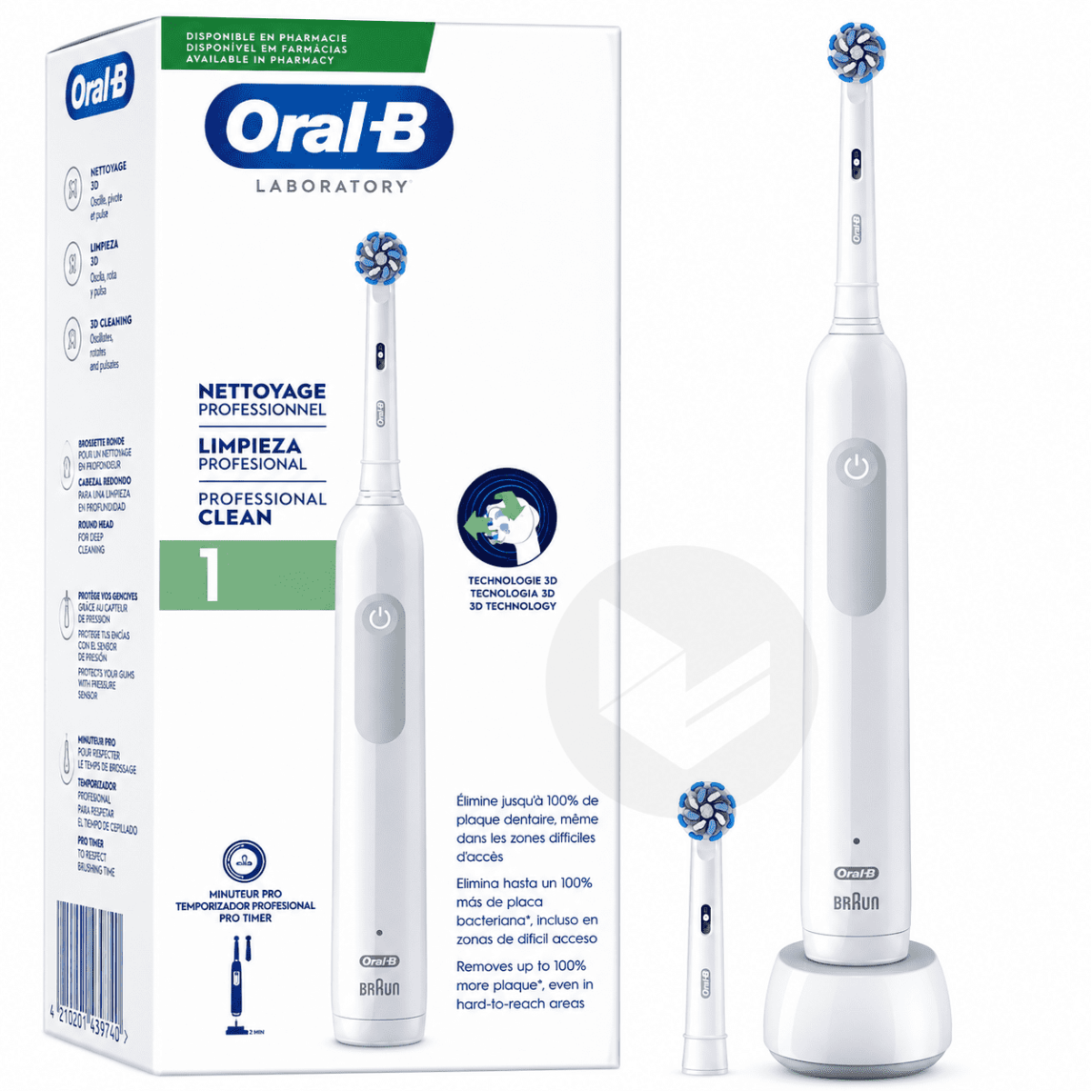 Nettoyage Professionnel Brosse à dents électrique