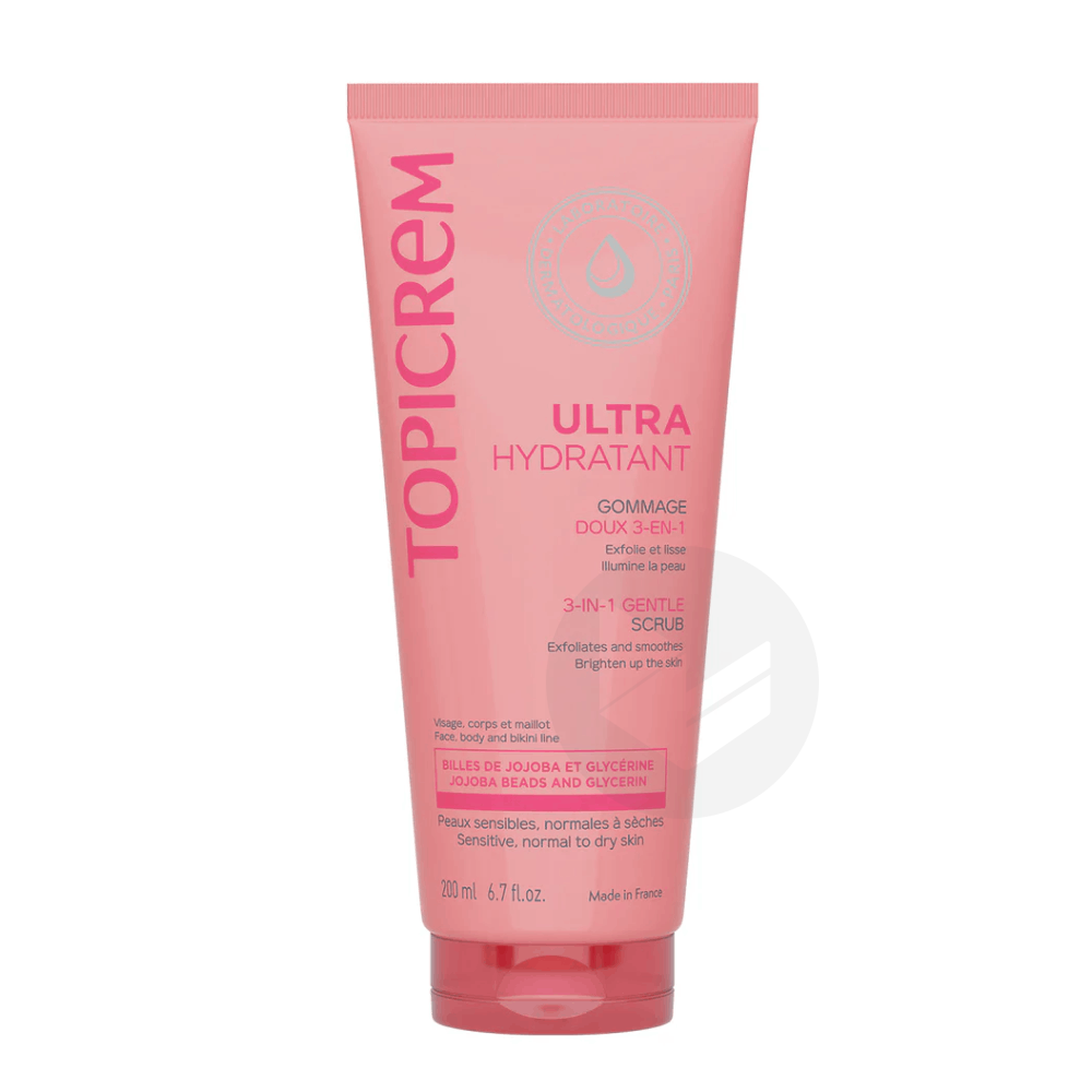 ULTRA-HYDRATANT Gommage doux 3-en-1 200ml