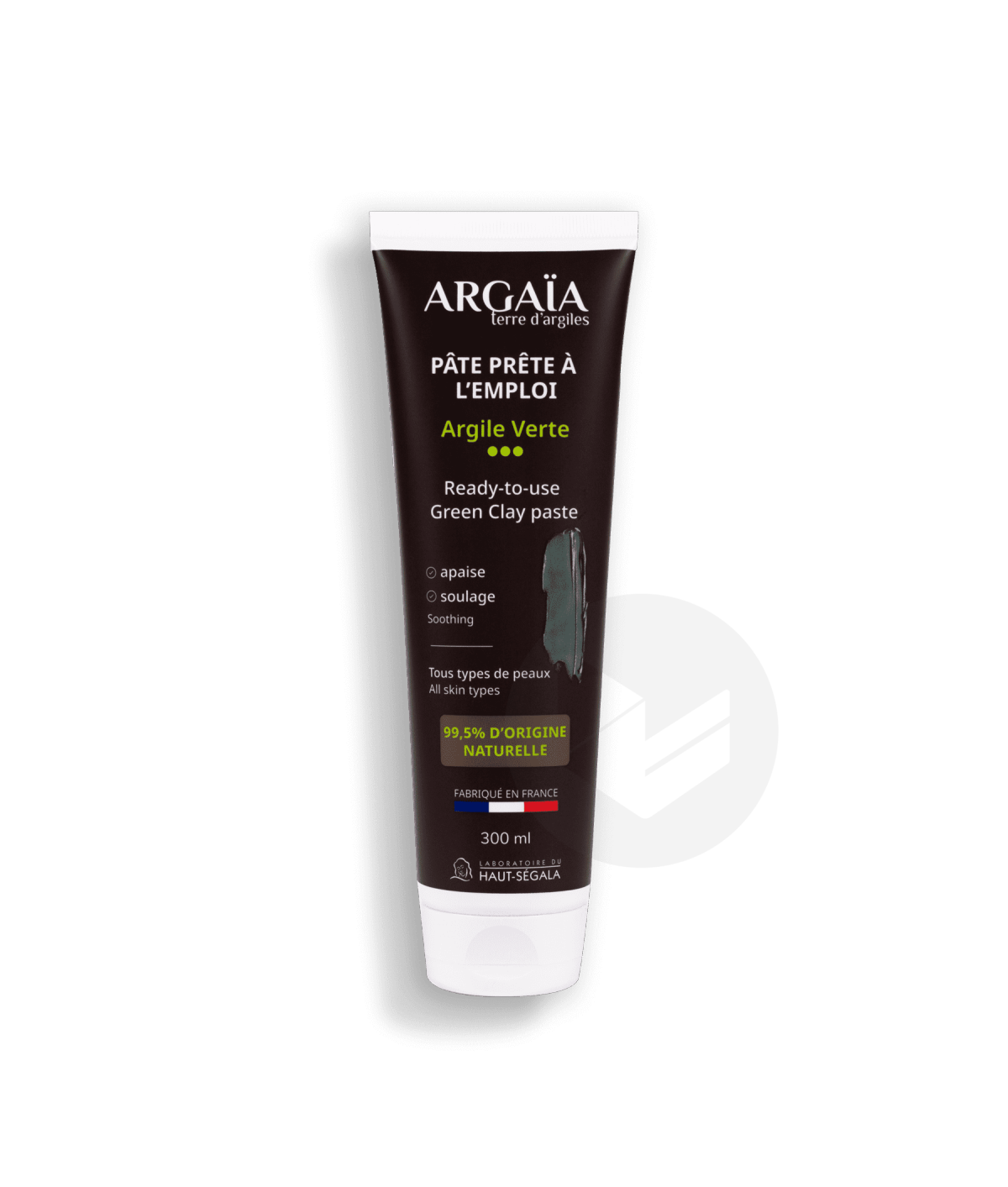 Pâte prête à l’emploi Argile Verte d’origine naturelle 300ml
