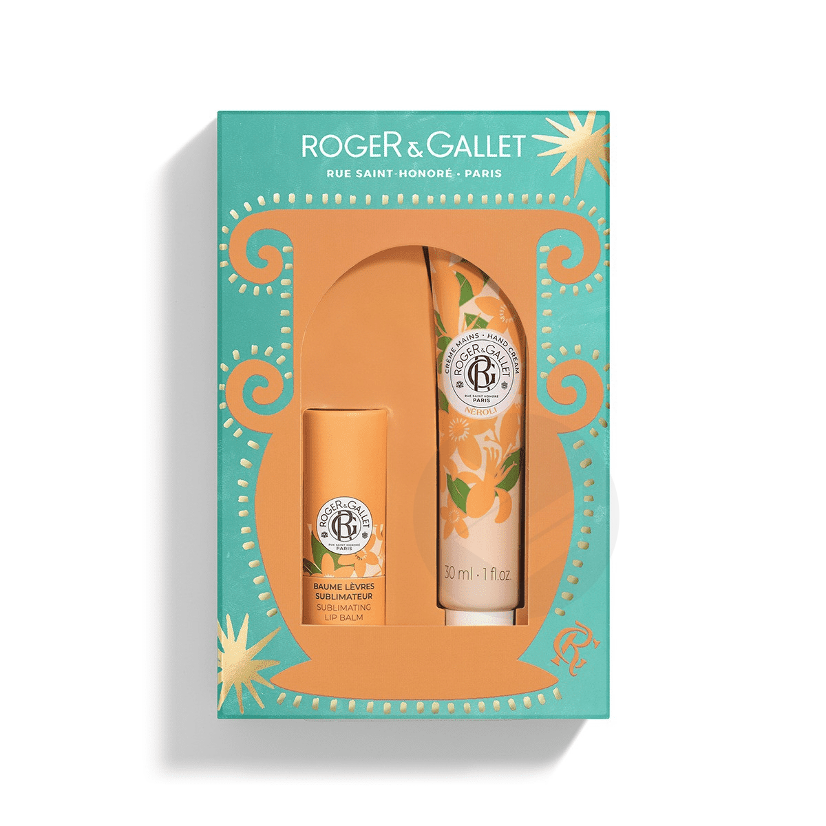 Coffret Noël Baume à Lèvres + Crème Mains Néroli