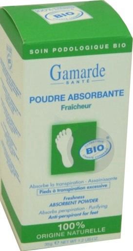 GAMARDE SANTE Pdr absorbante fraîcheur Poudreuse/35g