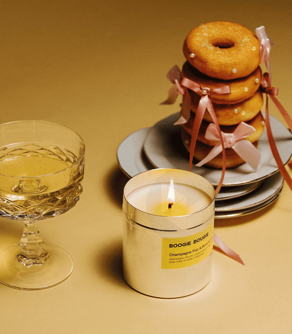 Scented Candle Champagne Fizz & Brioche Kiss 250g