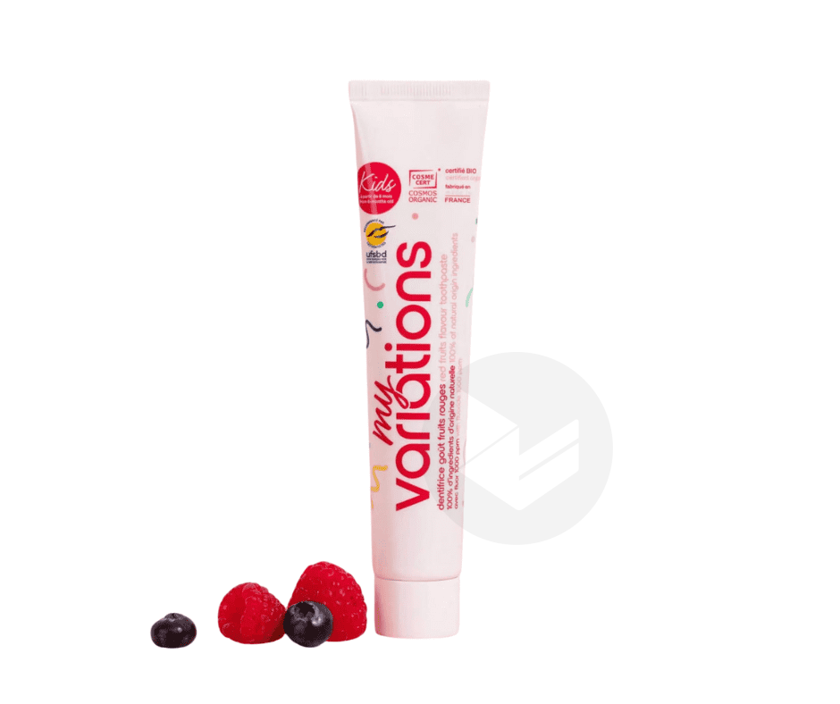 Dentifrice Enfant Fruits Rouges Certifié Bio 75ml
