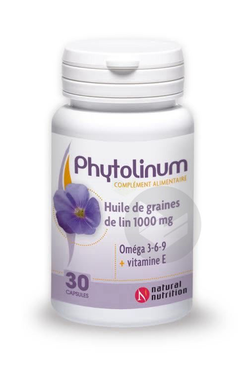 Phytolinum huile de graines de lin 30 capsules