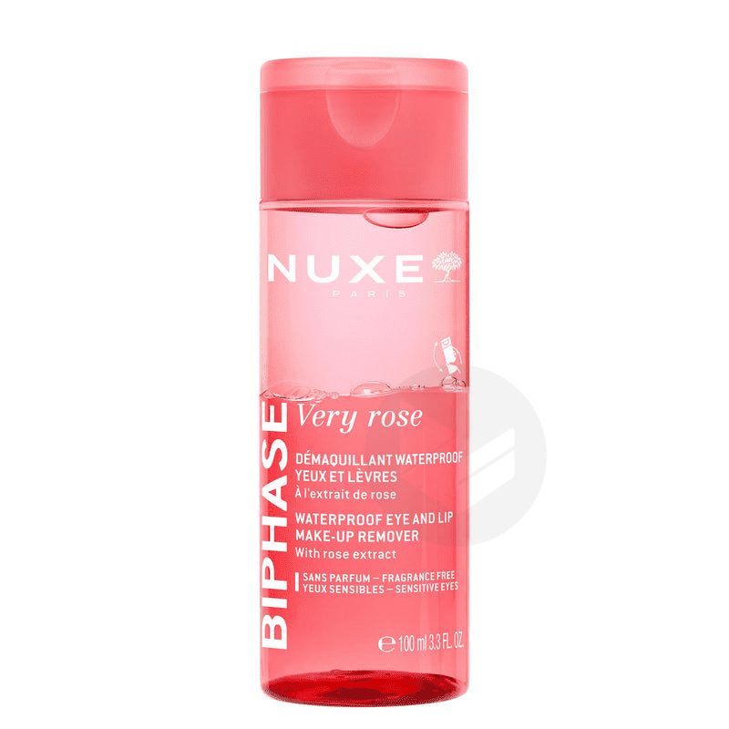 Démaquillant Waterproof Yeux et Lèvres Biphase 100ml