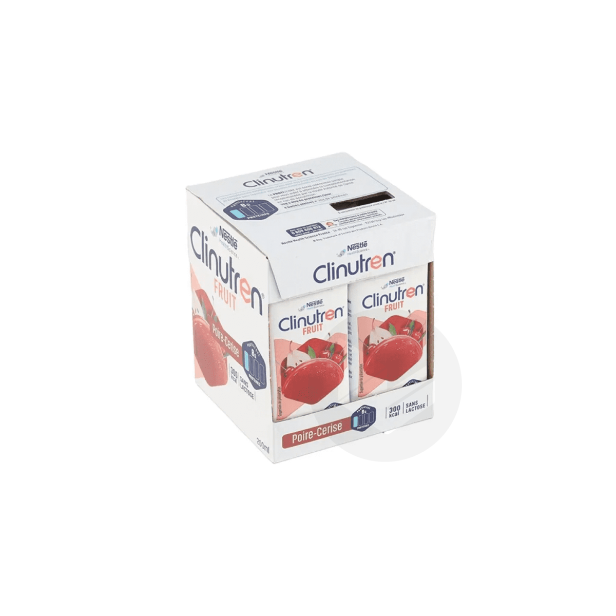 Clinutren Fruit Saveur Poire Cerise 4x200ml