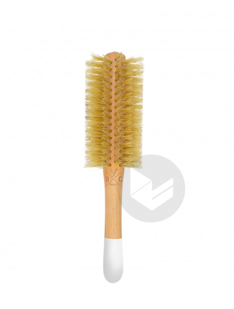 Brosse ronde en bois picots 100% sanglier