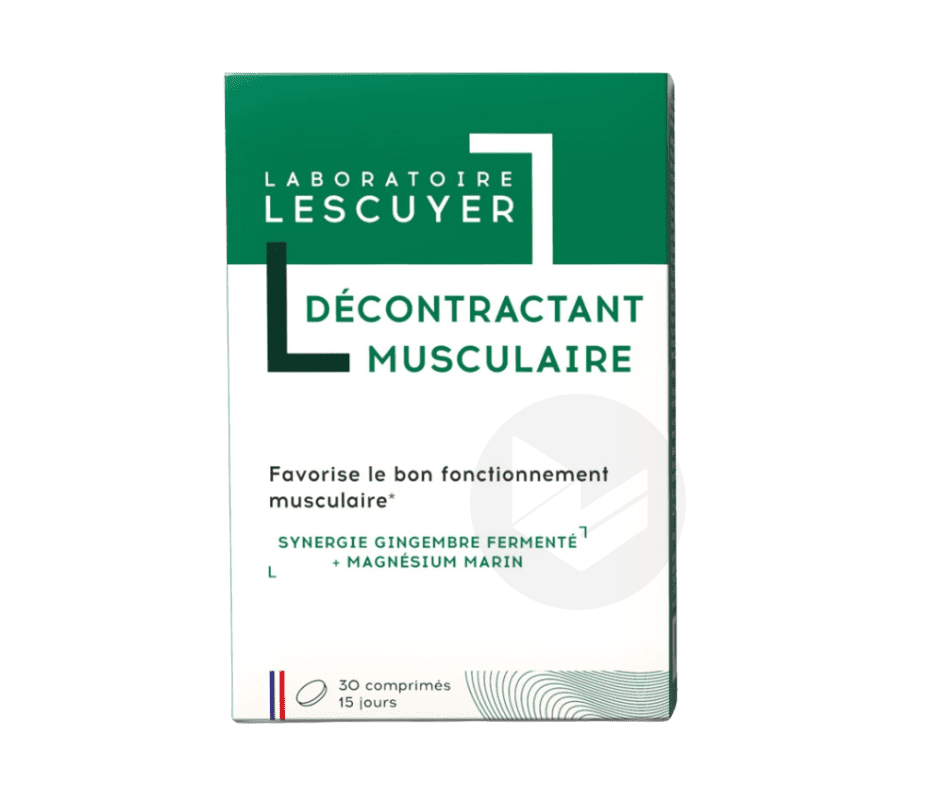 DÉCONTRACTANT MUSCULAIRE 30 comprimés