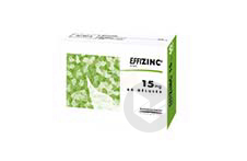 EFFIZINC 15 mg Gélules (Plaquette de 60)