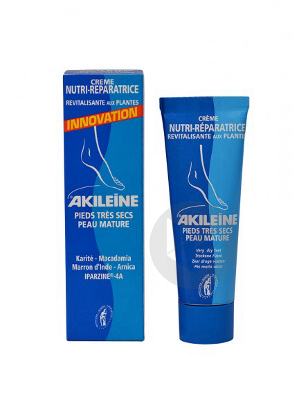 AKILEINE SOINS BLEUS Cr nutriréparatrice pieds secs T/75ml