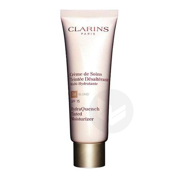 Crème de soins teintée désaltérante 04 blond SPF15 50ml
