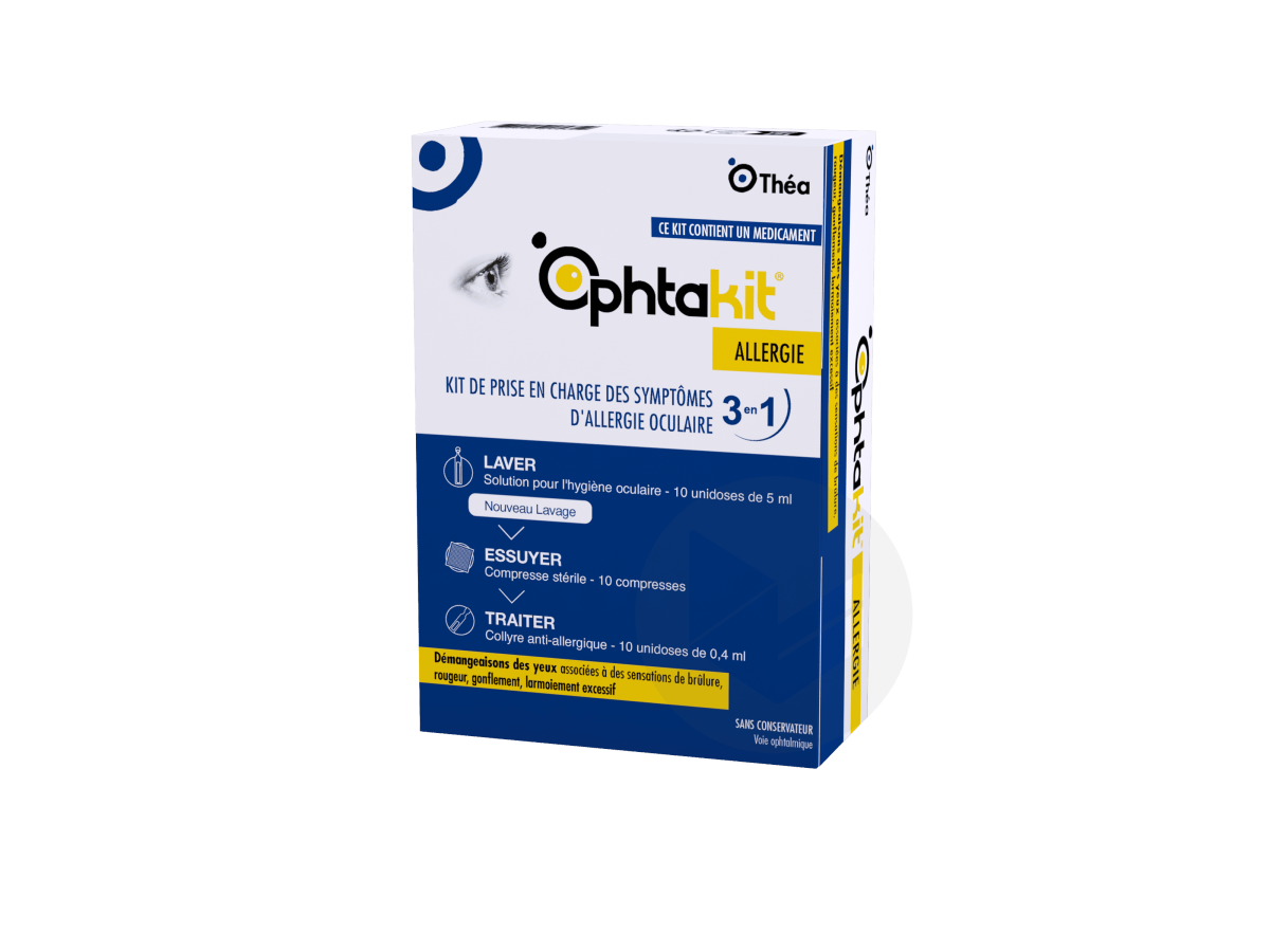 OPHTAKIT® Allergie Kit 3 en 1
