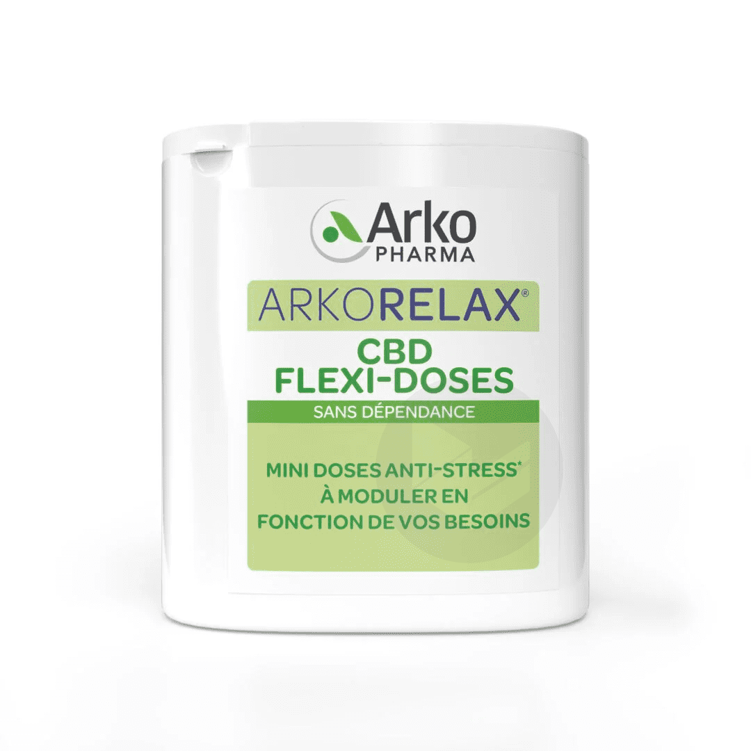 Arkorelax CBD Flexi-Doses 60 Mini Comprimés Sublingaux