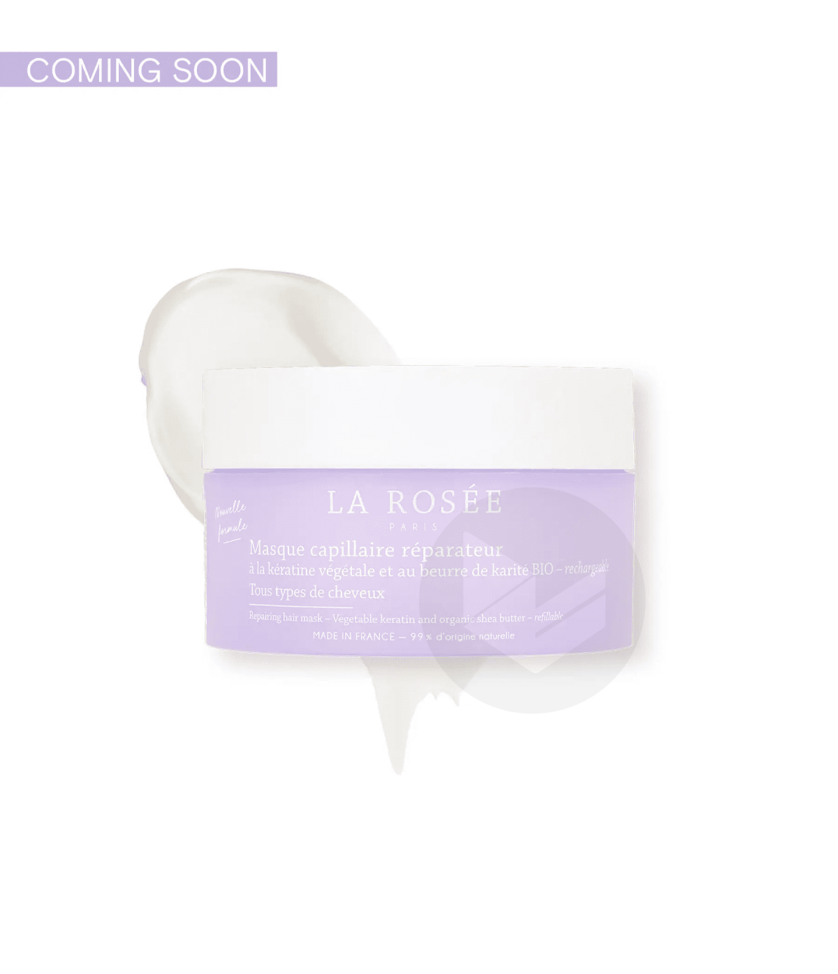 Masque capillaire réparateur à la kératine végétale et au beurre de karité BIO 200ml