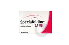 SPECIAFOLDINE 0,4 mg Comprimé (2 plaquettes de 14)