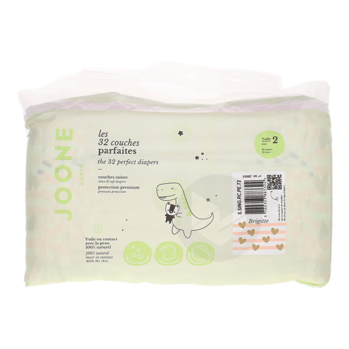 Les Couches Parfaites Taille 2 (3-5 kg) x32