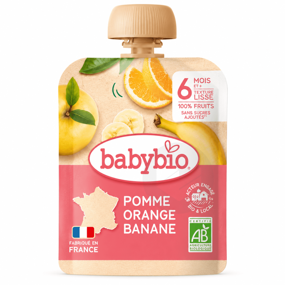 Gourdes Pomme Orange Banane 90g