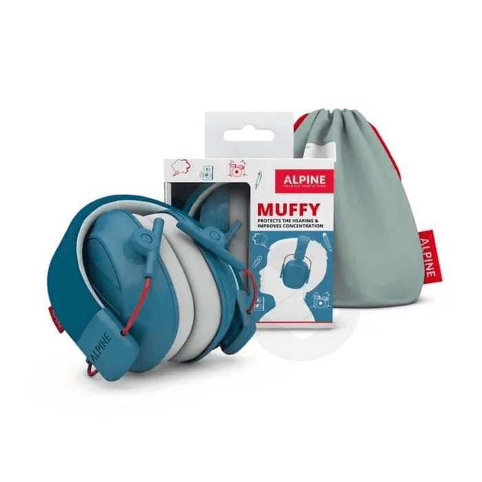 Muffy Casque Anti Bruit Enfant Bleu