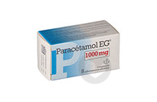 PARACETAMOL EG 1000 mg Comprimé effervescent sécable (Tube de 8)