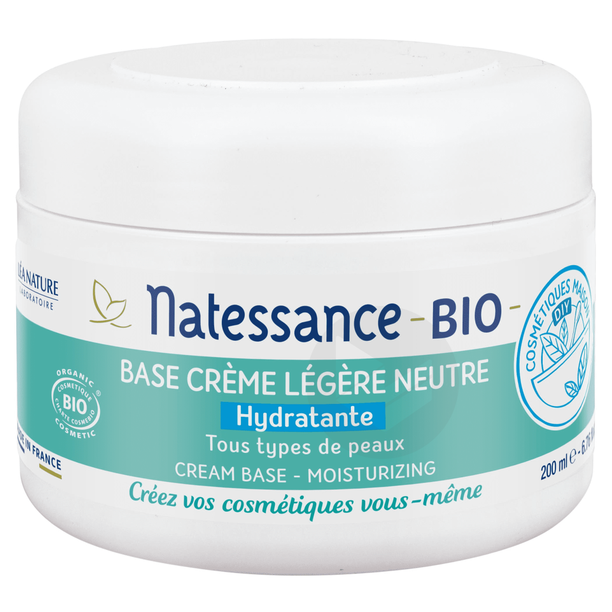 Base crème neutre légère 200ml