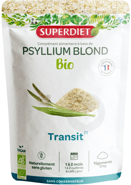 Psyllium blond Transit Bio poudre 200g