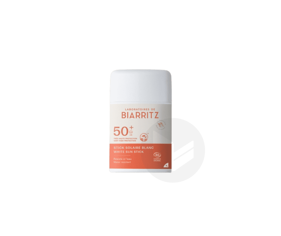 Stick solaire coloré Blanc SPF50+ 12g