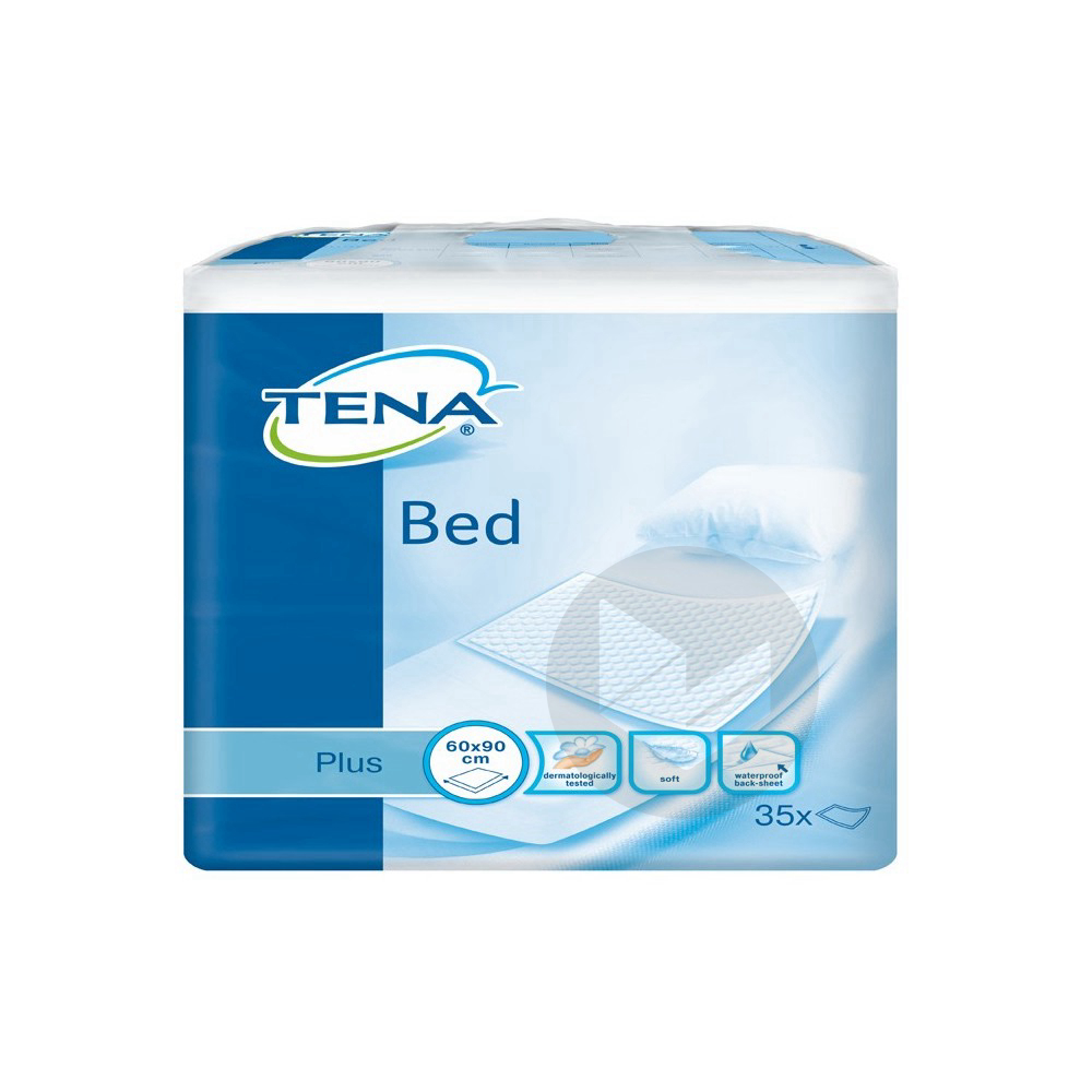 TENA BED PLUS Alèze intraversable usage unique 60x90cm Sac/35