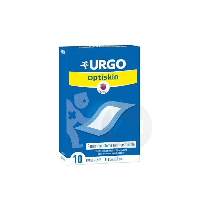 Optiskin 5,3cmx8cm 10 Pansements