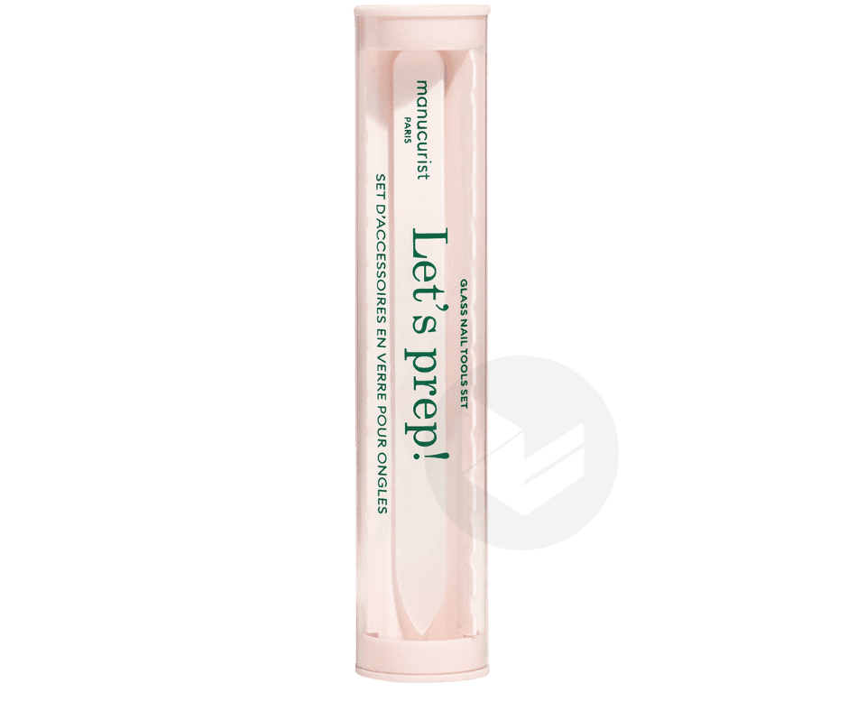 Trio Accessoires en verre pour ongles