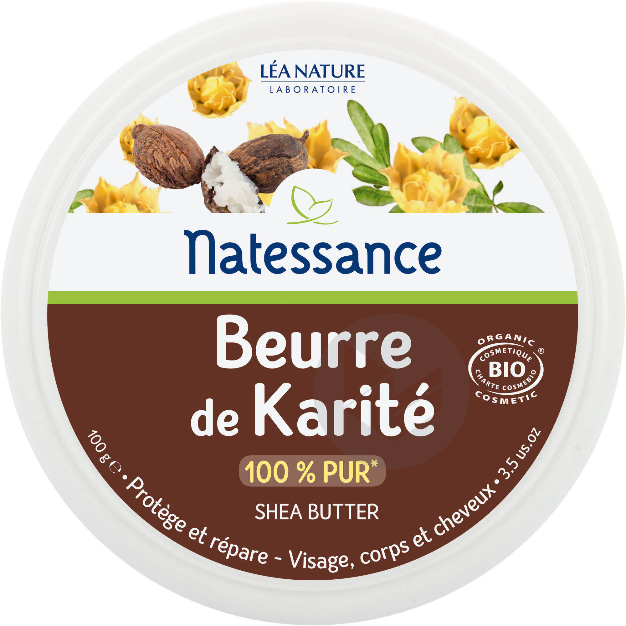 Beurre de Karité bio protège et répare