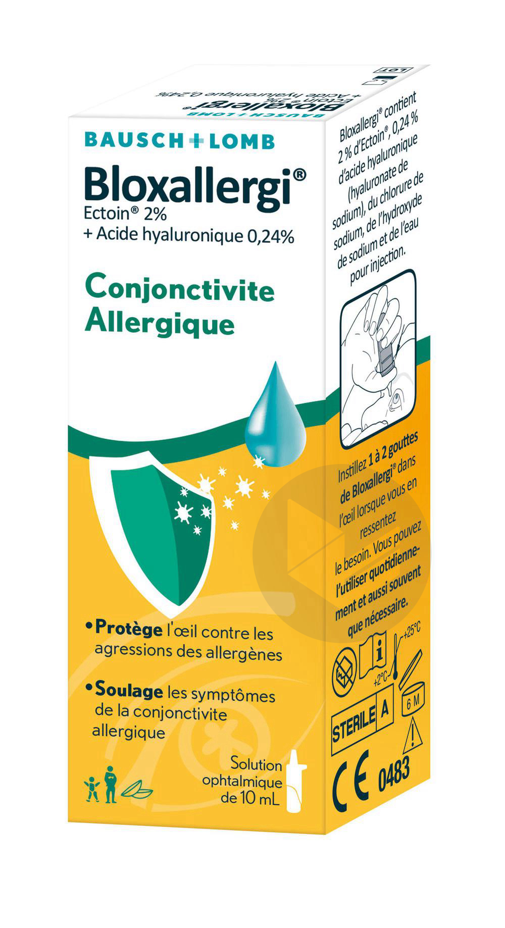 Bloxallergi Conjonctivite Allergique 20x0,5ml