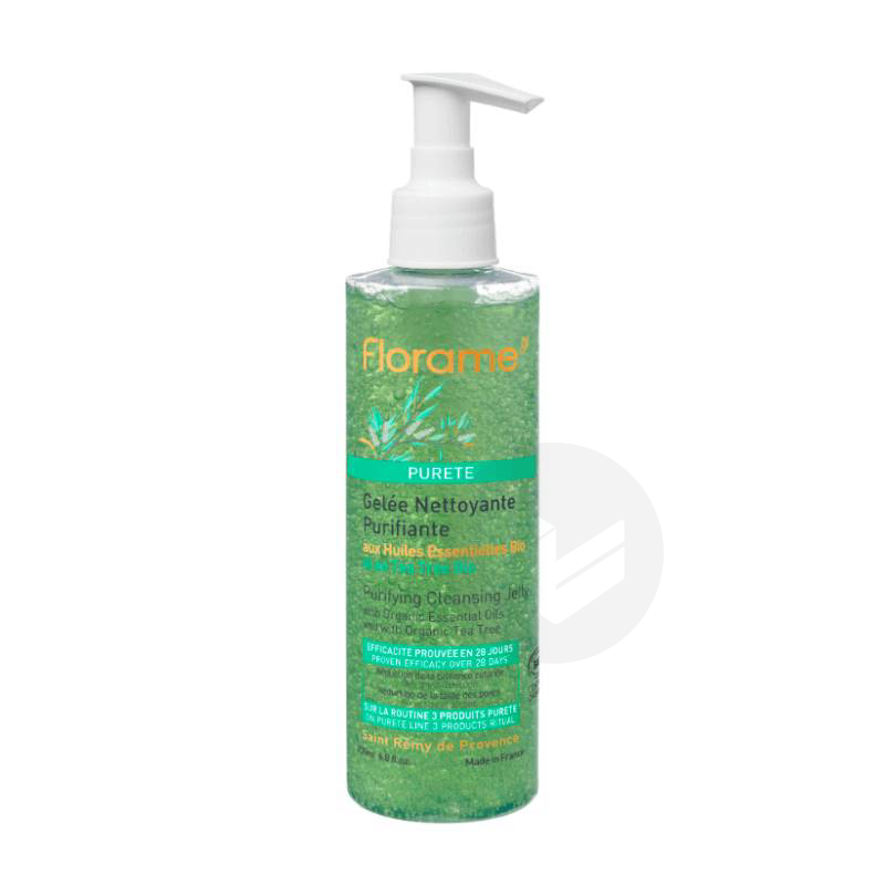 Gelée Nettoyante Purifiante Bio 200ml