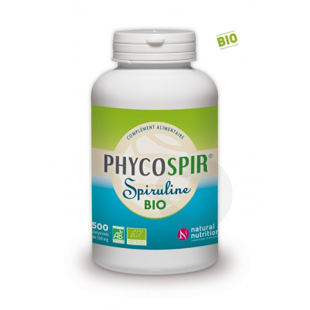 Phycospir Spiruline 500 comprimés
