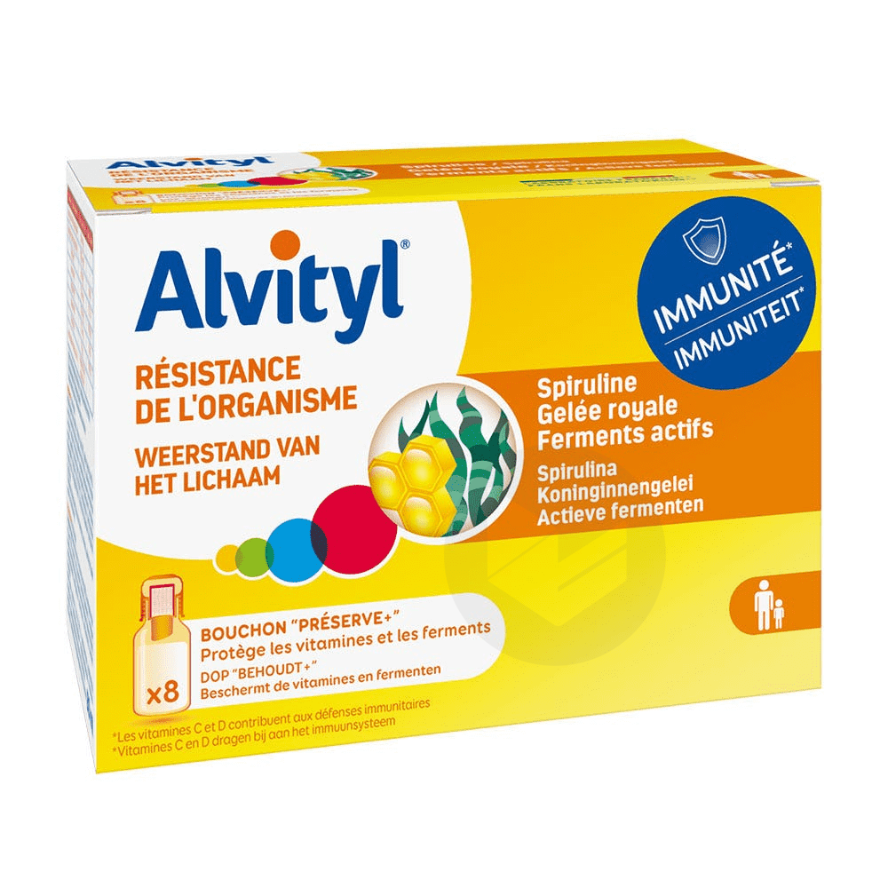 Alvityl Resistance De L'organisme 8x10ml