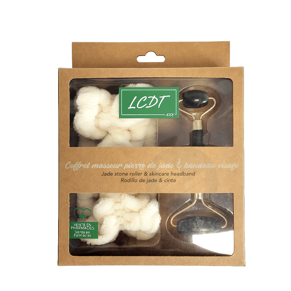 Coffret Masseur Jade + Bandeau