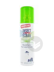 INSECT ECRAN FAMILLE Lot répulsif peau Spray/100ml