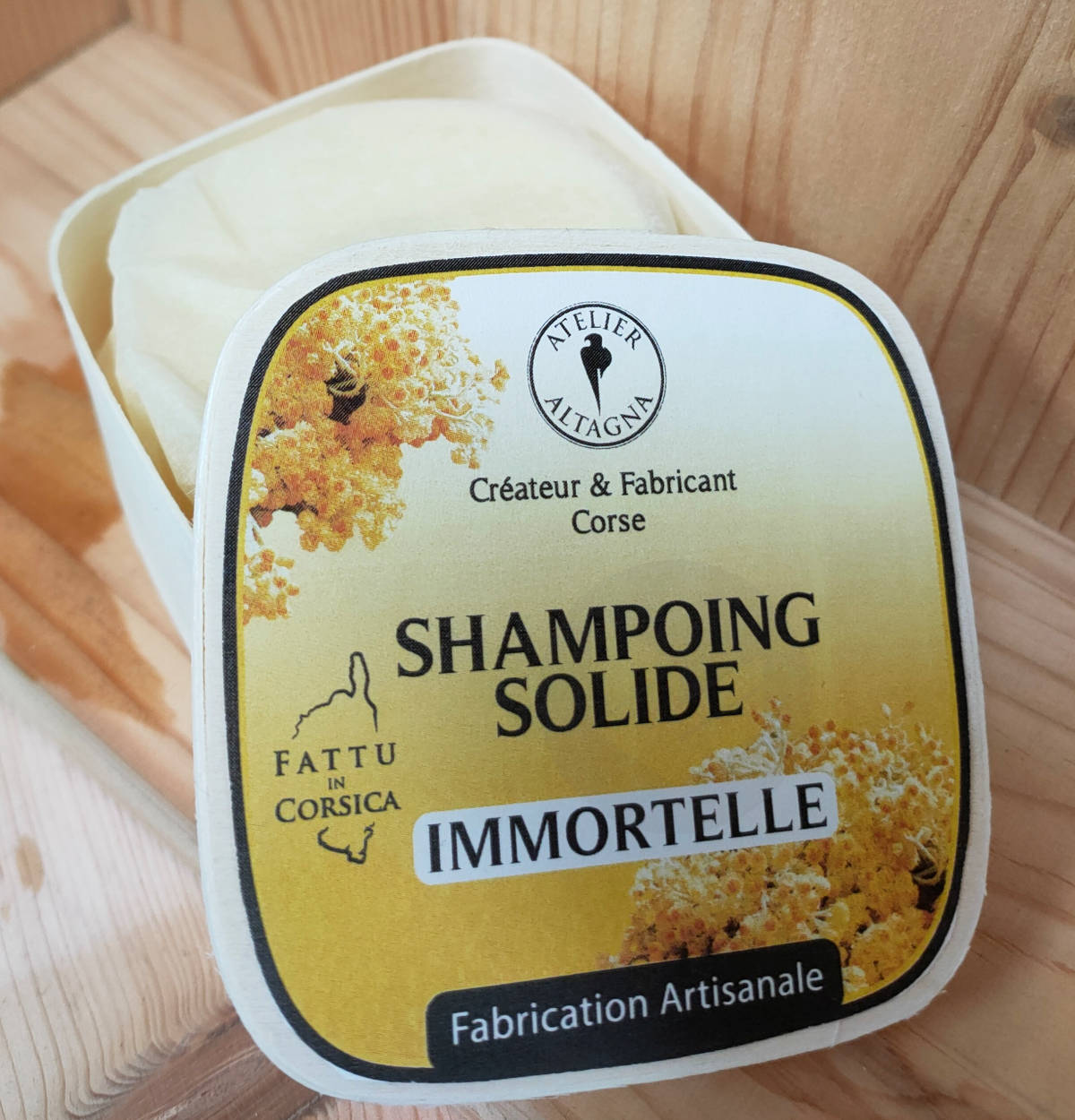 Shampoing Solide Immortelle 95g