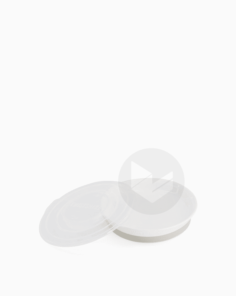Assiette pour enfants 6 mois+ / Blanc