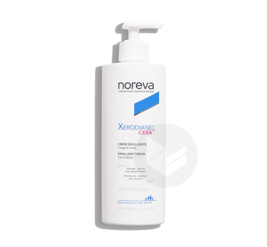 XERODIANE CERA+ Crème émolliente 400ml