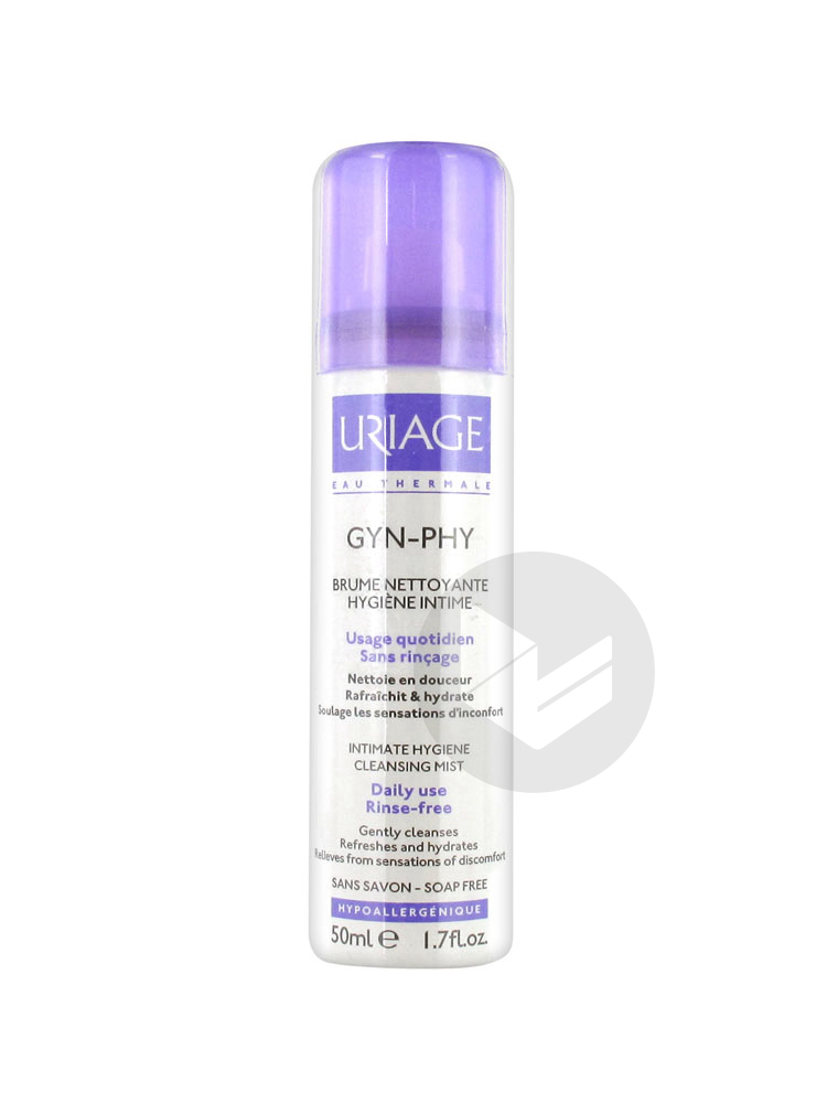 URIAGE GYN-PHY Brume nettoyante hygiène intime Spray/50ml