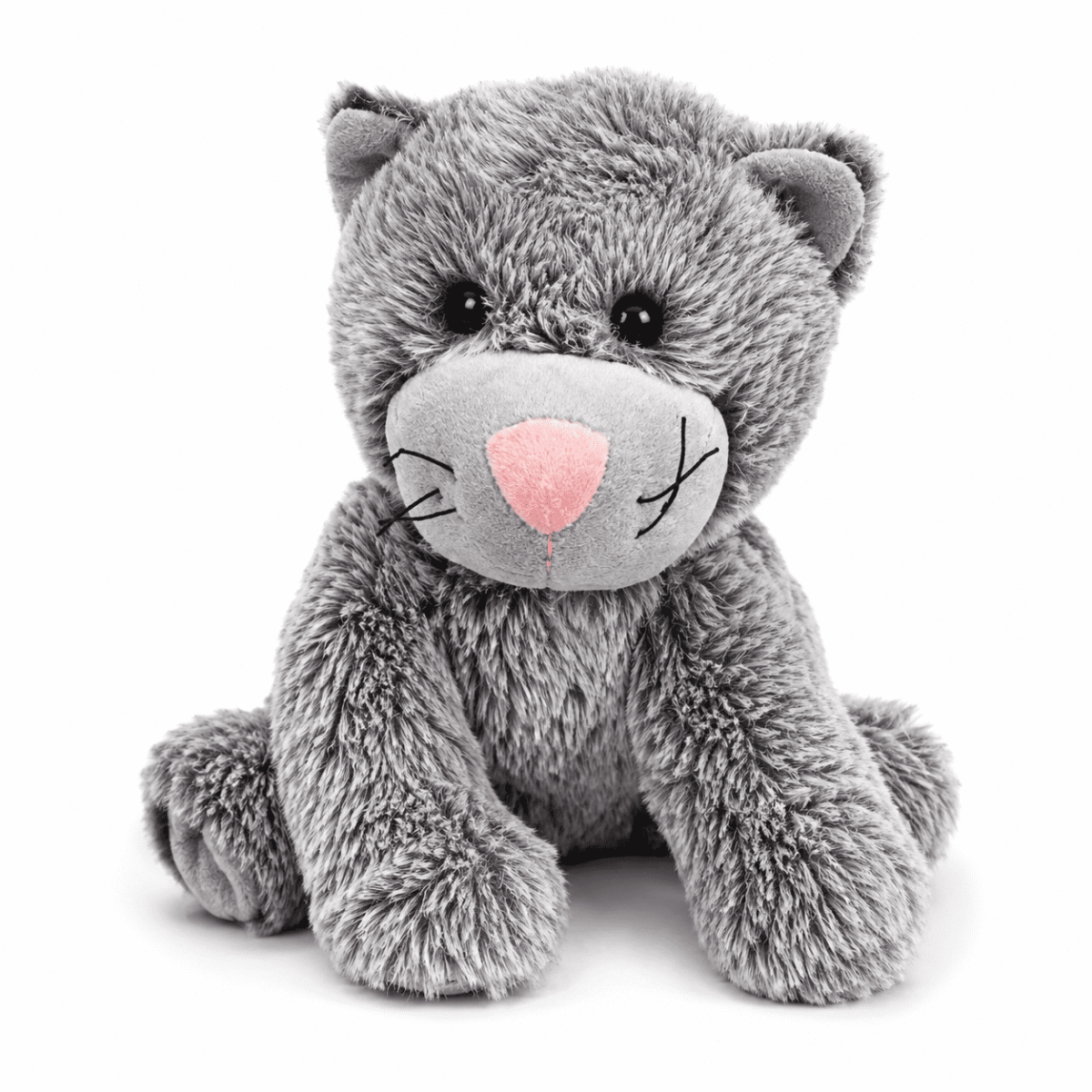 Warmies Chat Gris peluche bouillote Déhoussable