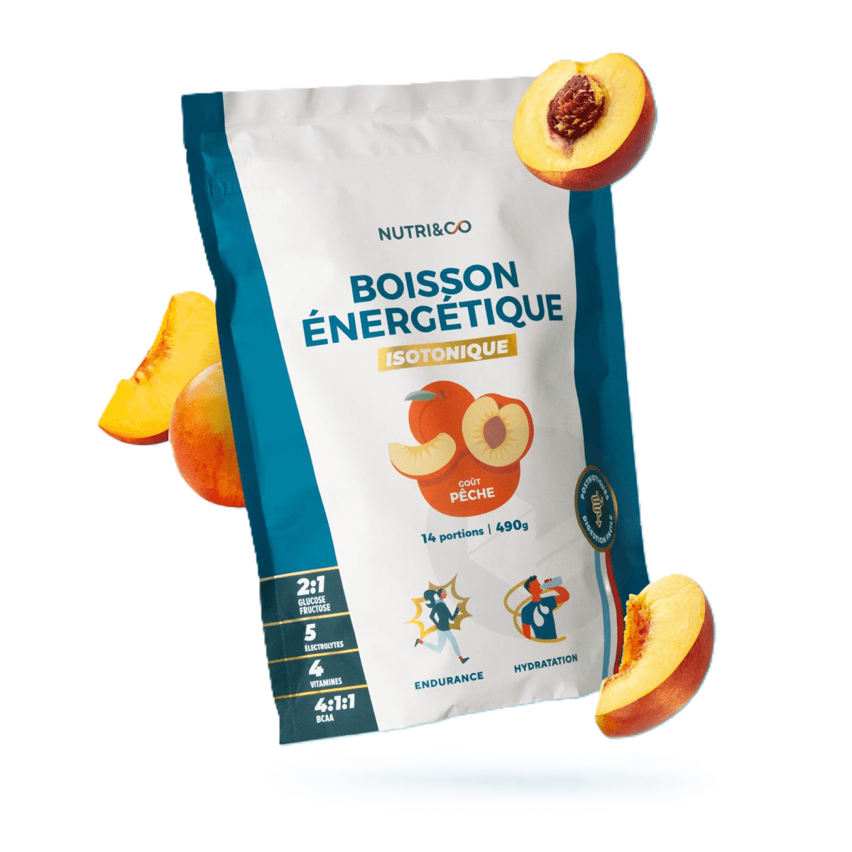 Boisson énergétique isotonique 490g